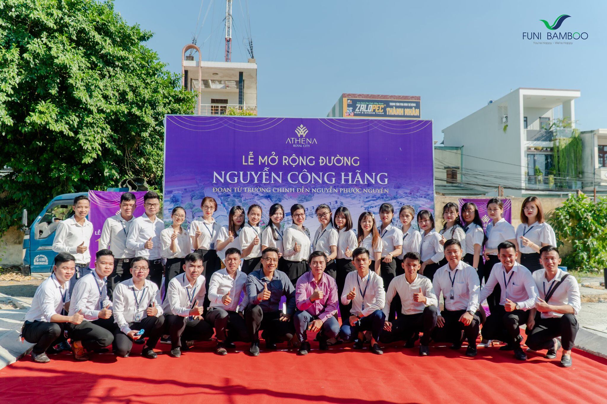 KHỞI CÔNG XÂY DỰNG TUYẾN ĐƯỜNG NGUYỄN CÔNG HÃNG RỘNG 19.5m (11/09/2020)