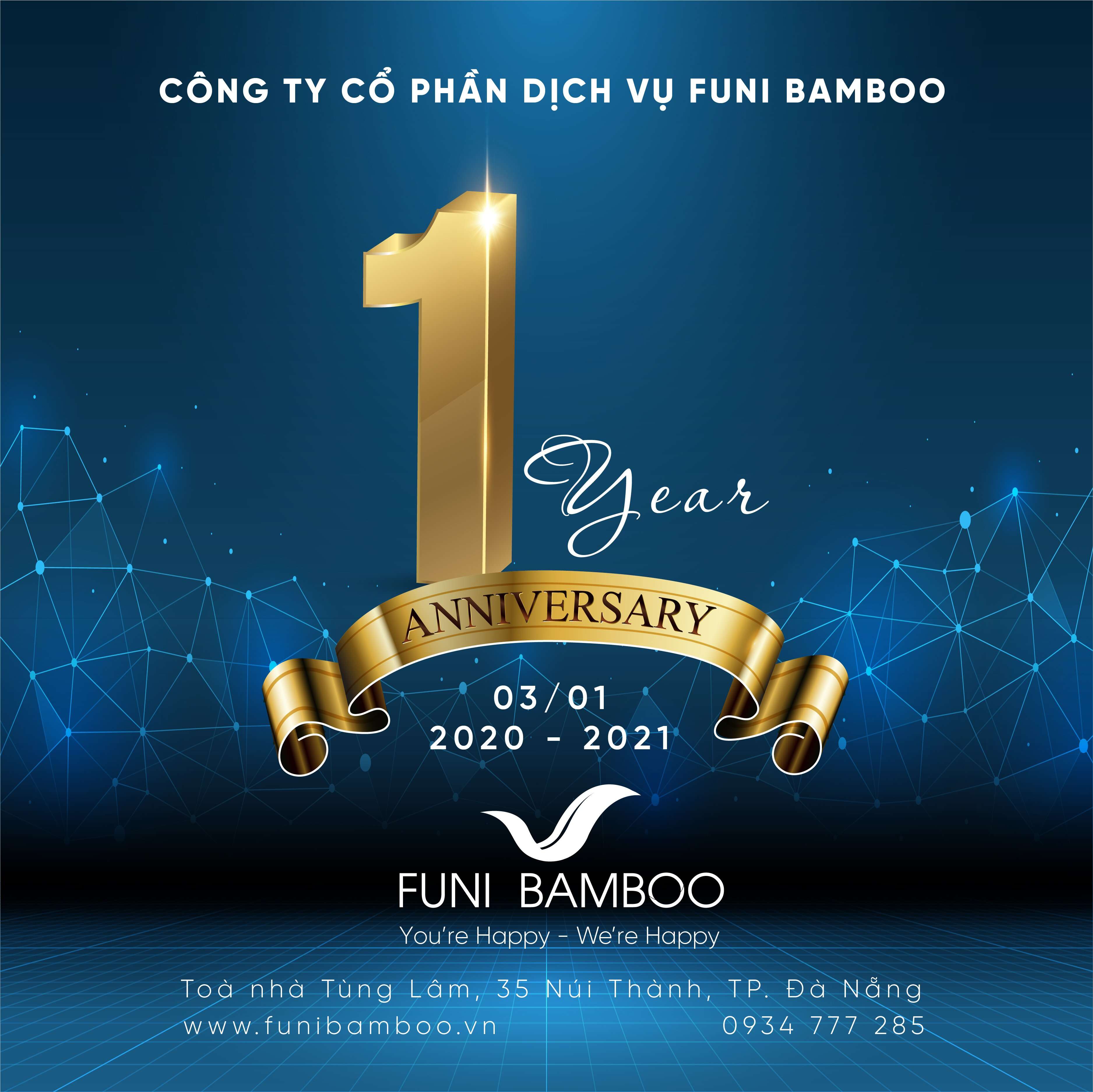 KỈ NIỆM 1 NĂM THÀNH LẬP FUNI BAMBOO 