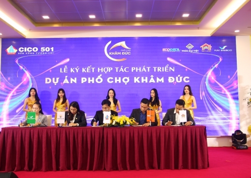 LỄ KÝ KẾT HỢP TÁC VÀ KICK OFF DỰ ÁN PHỐ CHỢ KHÂM ĐỨC 