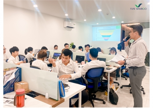 KHÓA ĐÀO TẠO CHUYÊN MÔN - KỸ NĂNG SALE TẠI FUNI BAMBOO 