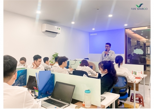 KHÓA ĐÀO TẠO CHUYÊN MÔN - KỸ NĂNG SALE TẠI FUNI BAMBOO 