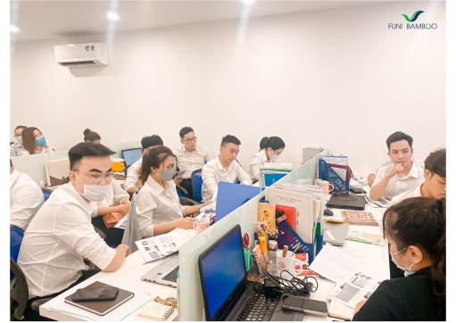 KHÓA ĐÀO TẠO CHUYÊN MÔN - KỸ NĂNG SALE TẠI FUNI BAMBOO 