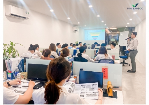 KHÓA ĐÀO TẠO CHUYÊN MÔN - KỸ NĂNG SALE TẠI FUNI BAMBOO 