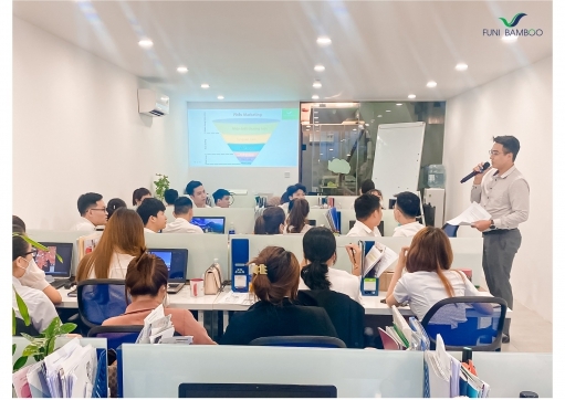 KHÓA ĐÀO TẠO CHUYÊN MÔN - KỸ NĂNG SALE TẠI FUNI BAMBOO 